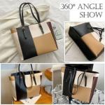 STY Ladies Shoulder Bag Women Handbags Tote Bag Contrast color Bag