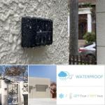 TIMBUTUS 2pcs Solar Outdoor Lights 6LED Beads Up And Down Light Solar Powered Waterproof Wall Light